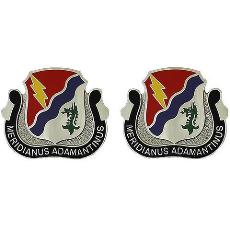 98th Cavalry Regiment Unit Crest (Meridianus Adamantinus)
